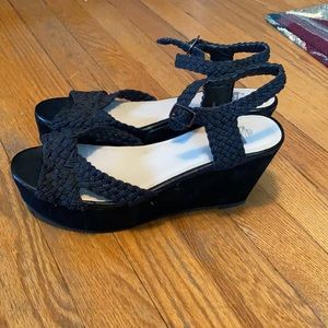 Urban outfitters platform wedge sandal